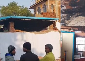 गिरिडीह में घर में विस्फोट,एक की मौ/तो,छह घायल