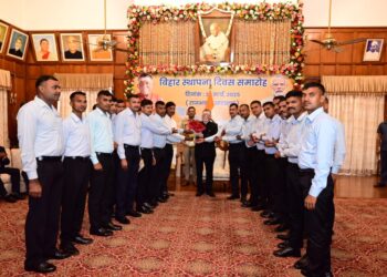 झारखंड राजभवन में बिहार दिवस का हुआ आयोजन