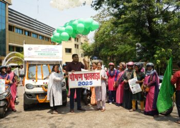 पूर्वी सिंहभूम में पोषण पखवाड़ा 2025 का आगाज़, जागरूकता रथ को हरी झंडी दिखाकर रवाना किया गया