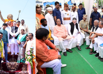 रघुनाथ महतो की पुण्यतिथि पर राज्यपाल संतोष गंगवार ने अर्पित की श्रद्धांजलि