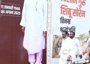 गुरुजी के श्राद्ध कर्म के लिए व्यापक इंतजाम,22 IPS,2500 पुलिस तैनात रहेंगे