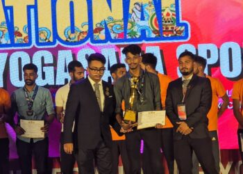 अंतरराष्ट्रीय योग प्रतियोगिता में सरला बिरला विश्वविद्यालय के छात्र का चयन