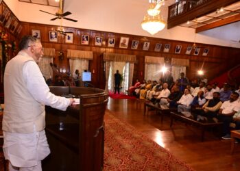 विभिन्न राज्यों का स्थापना दिवस झारखंड राजभवन में मना