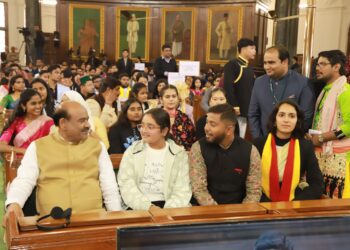 सरला बिरला विश्वविद्यालय के छात्र आयुष ने झारखंड का किया प्रतिनिधित्व 