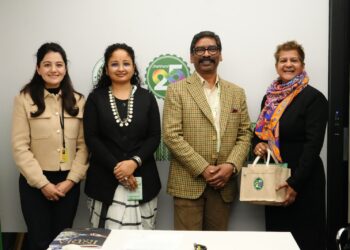 दावोस में झारखंड के मुख्यमंत्री हेमंत सोरेन मीडिया से किया संवाद