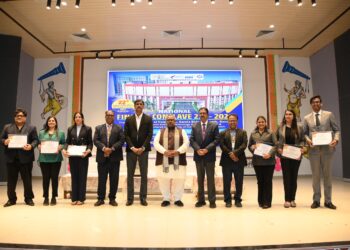 SBU में नेशनल फाइनेंस कॉन्क्लेव का आयोजन, सांसद प्रदीप वर्मा हुए शामिल