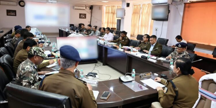 DGP तदाशा मिश्रा ने विधि व्यवस्था की समीक्षा की, दिया आवश्यक निर्देश