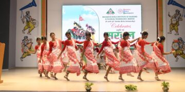 प्रकृति पर्व सरहुल का SBU में उत्साहपूर्वक आयोजन